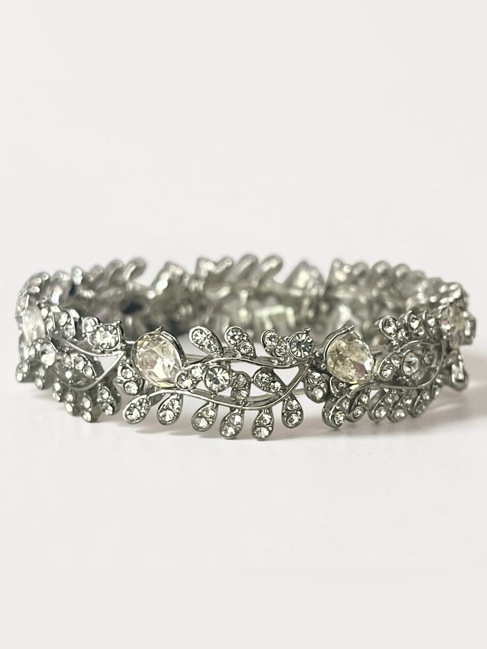 INC rhinestone embellished bridal bracelet formal bracelet stretch bracelet NEW